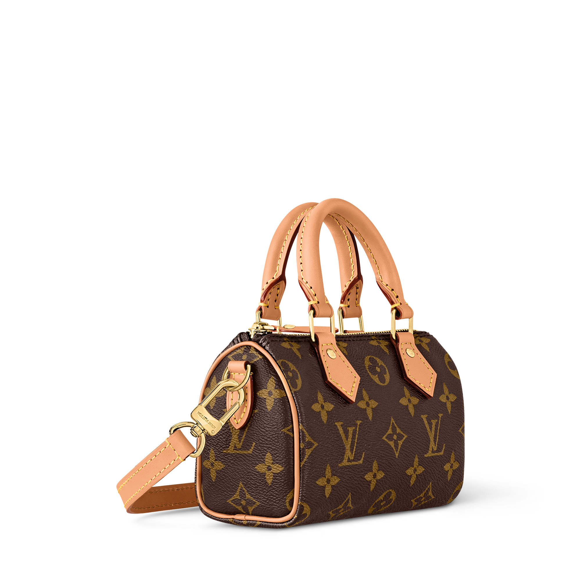 Nano Speedy Monogram Canvas - Luxury Handbags - M81085 Brown